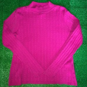 Hot pink sweater